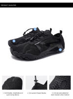 Zapatos De Aventura Unisex 2024 Nuevos Para Ciclismo Y Paseos En La Playa Zapatos De Agua Brechos Respirables Y De Secado Rápido Para Hombres Y Mujeres Zapatillas Deportivas Para Exterior - details 3