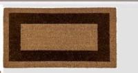 WAOW-Felpudo entrada casa 28x50cm,composición en coco, 100% natural,base de goma antideslizante,resistente,altura De 1,7cm.Decoración hogar, alfombra exterior, diseño cenefa color. - details 8