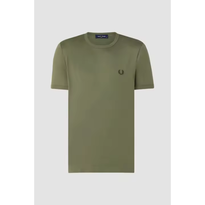 Fred Perry Camiseta Hombre Verde Talla S - 1