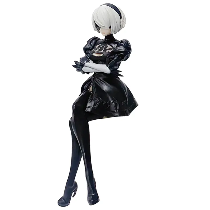 Figura De Acción Anime NieR:Automata Yorha No. 2 PVC 15CM Colección Modelo Ornamento Regalo De Navidad Para Fans De Anime - 1
