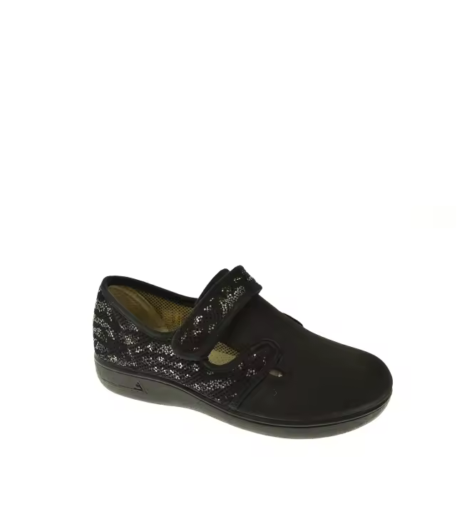 Cm Confort Zapato Plano en textil plano de 3cm - 1