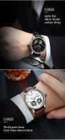 Reloj Mecánico Automático Para Hombre GUANQIN Marca De Lujo Resistente Al Agua Cristal De Zafiro Pulsera De Lujo Con Tourbillon Y Luminosidad - details 8