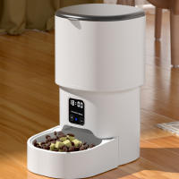 Dispensador Inteligente De Alimentos Para Gatos Y Perros 4L WIFI Botón Automático Con Pantalla LCD Fiel Y Preciso Tiempo De Llenado - details 12