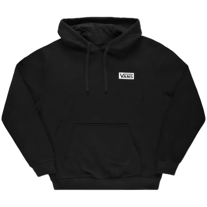 Sudadera con Capucha Vans Relaxed Fit para hombre en color negro - 1