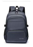 Mochila Para Hombre Mochila De Viaje Casual Impermeable De Gran Capacidad Con Computadora Bolsa De Estudiante De Colegio Marca Trendy - details 20