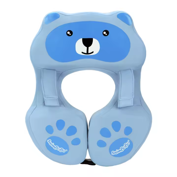 MOV Nuevo círculo inflable para axilas de bebé para niños de 1 a 3 años. Círculo de natación con bonito panda. - 1