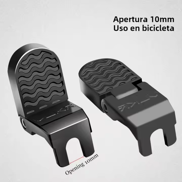 Pedal Trasero Para Bicicleta Eléctrica Plegable Universal Para Montañas Y Ciudades Material De Aluminio Ultraligero Adecuado Para Mountain Bike BMX Cruisers Y Bicis De Carretera - 1