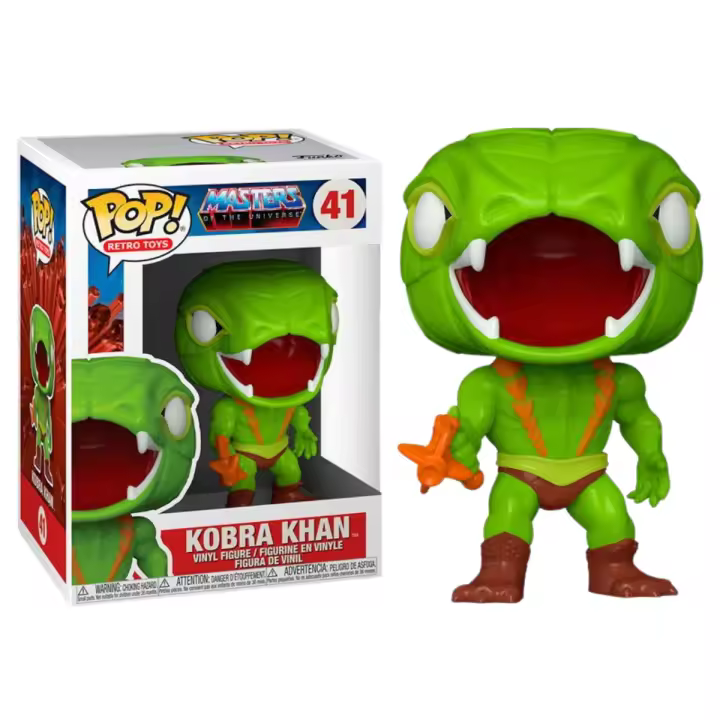 FUNKO POP! MASTERS OF THE UNIVERSE - KOBRA KHAN, 51448, Nº41, TIENDA CON LICENCIA OFICIAL - 1