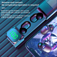 Auriculares Inalámbricos E50 5.1 Bluetooth Para Deportes Al Aire Libre Con Estuche De Carga Pantalla Táctil Y Control De Volumen Resistente Al Agua - details 4