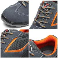 Zapatos de seguridad para hombre, calzado deportivo indestructible antigolpes, botas protectoras de malla transpirable - details 6