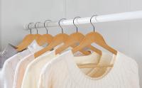 T-Lovendo - Juego de 20 Perchas de Madera Maciza - details 0