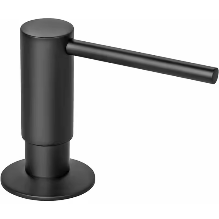 Dispensador de jabón Negro de 500 ml with Bomba de jabón para fregadero de Cocina - 1