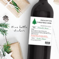 Etiquetas De Vino Con Diseño De Árbol Navideño Y Prescripción Divertida 6pcs Etiquetas De Botella De Vino De Cumpleaños Aniversario Regalo Novelty Tamaño 12x10cm - details 7