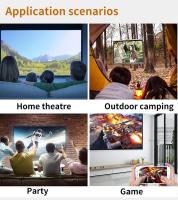 Ultra Mini Proyector Portátil con Android 9. Resolución 320x240, Soporte 4K, Altavoces Integrados, LED 150 lúmenes, Ideal para Cine en casa, educación o negocios – Ultra Compacto - Entrega en menos de 72 horas laborales. Lukkalia - Kids and Us / Lk-YG300 - details 3
