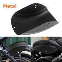 Fender Trasero De Motocicleta Metálico Corto Protección Antigorro Cubierta Negra/No Pintada Para Harley Sportster XL883 1200 72 48 - details 2