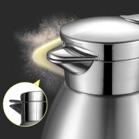 Tetera Romana De Acero Inoxidable SUS304 Con Aislamiento a Vacío Gran Capacidad Para Café Tetera De Camping Para El Hogar - details 3