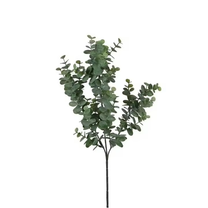 Eucalipto Artificial Decorativo Verde 65cm - Realista y Fácil de Cuidar - 1