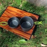 Juego De Cocina Para Camping De Un Solo Persona En Aleación De Aluminio Pesado Y Compacto Para Viajes Y Acampar - details 11