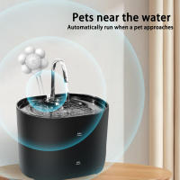 Fuente De Agua Para Gatos Y Perros Con Bomba Automática Silenciosa De Acero Inoxidable Dispensador De Agua Ultra Silencioso Para Mascotas - details 0