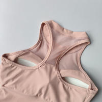 Sujetador Deportivo Para Mujer Sexy Con Aros En Malla De Secado Rápido Conjunto De Chaleco De Yoga Deporte Exterior - details 10