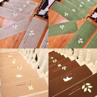 5Pcs Almohadillas Antideslizantes Para Escaleras Autocolantes Con Patrón Variado Alfombrillas De Piso Para El Hogar Seguridad En Los Pasos Material Poliéster 100% - details 11