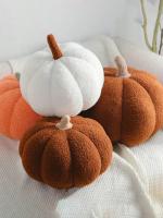Cojín De Tofú De Halloween Suave Y Algodón Para Decoración De Habitación Y Niños Muñeco De Plantas Suavizante En Forma De Calabaza Decorativo Y Cómodo - details 10