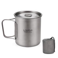Taza De Camping De Titanio Portátil Con Mano Doblada Adecuada Para Picnic Tamaño 300ml / 350ml / 450ml / 550ml / 650ml / 750ml - details 32