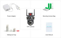 Cámara De Seguridad IP Exterior 6K 12MP WiFi Con Seguimiento De Movimiento PTZ Zoom Cámara De Visión De 360° Protección De Video IP66 - details 15