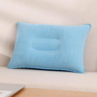 Almohada De Viaje Inflable Para Camping Y Senderismo Soporte De Cuello Cintura Lumbar Para Descanso En Casa Y Oficina - details 5