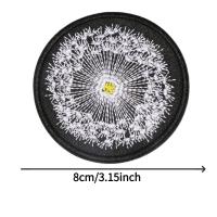 1PC Parche Bordado De Diente De León Para Ropa Chaqueta Bolsa Chaqueta Con Adhesivo Calentado Pegatina Divertida Y Chic Para DIY - details 1