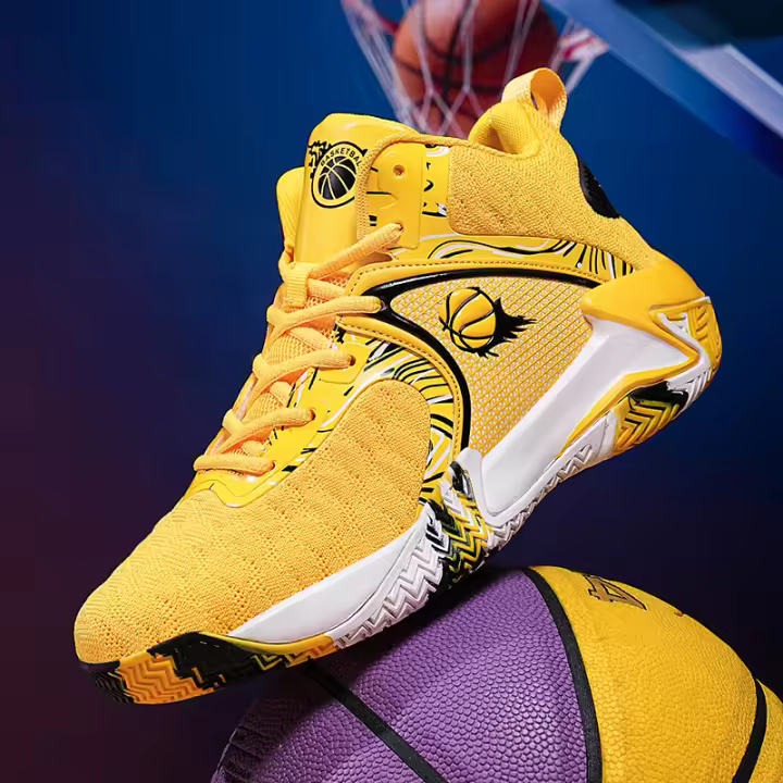 Zapatos De Baloncesto Para Hombre 2024 Respirables Zapatillas De Deporte Al Aire Libre Tamaño Grande Hasta 48 Entrenamiento En Gimnasio Diseñador Moda Deportiva Con Suela De Goma - 1
