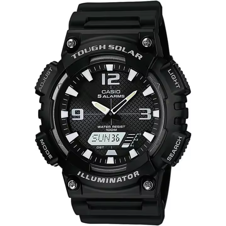 Reloj AQ-S810W-1A Tough Solar para Hombre, Colección Deportiva - 1