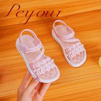 Sandalias De Tobillo Abierto Para Niñas De Color Sólido Y Tendencia, Transpirables Ligeros Y Resistentes Al Desgaste Para Todas Las Estaciones - details 14
