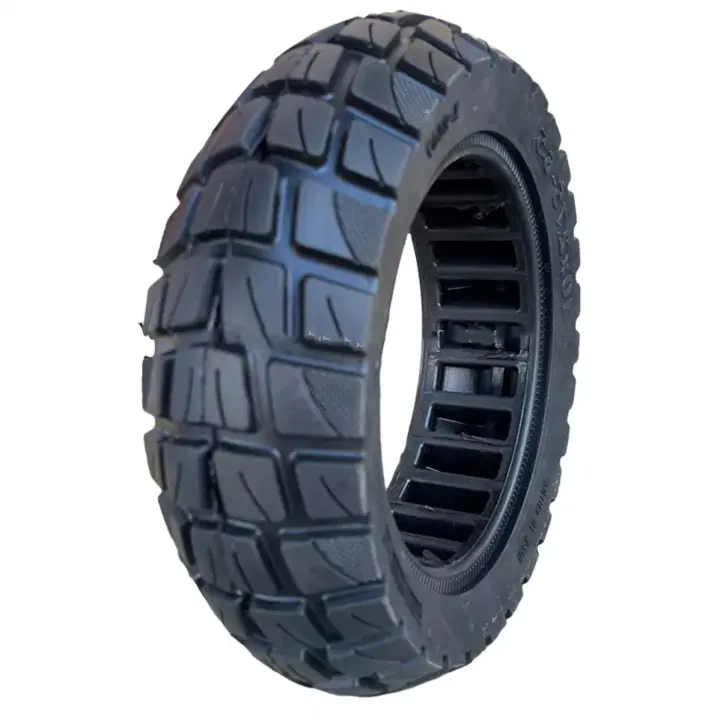 Rueda maciza 10×2,75 off-road marca Xuancheng para patinete eléctrico - 1