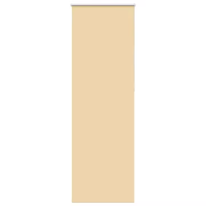vidaXL Estor Enrollable Opaco Beige 70x230 cm Tela Ancho 65,7 cm - 1