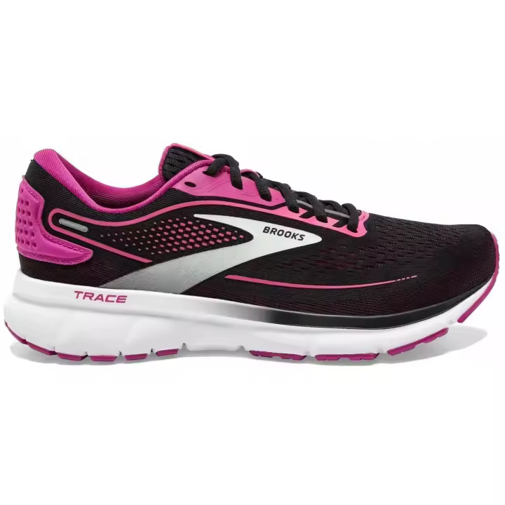 Zapatillas Brooks Trace 2 para mujer en color rosa - 1