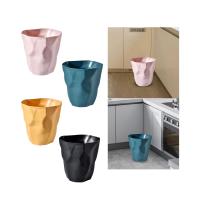 Cesta De Papel De Papelera Minimalista Sin Tapa Para La Casa Cocina Baño Lavandería Y Habitaciones Interiores Material PP - details 2