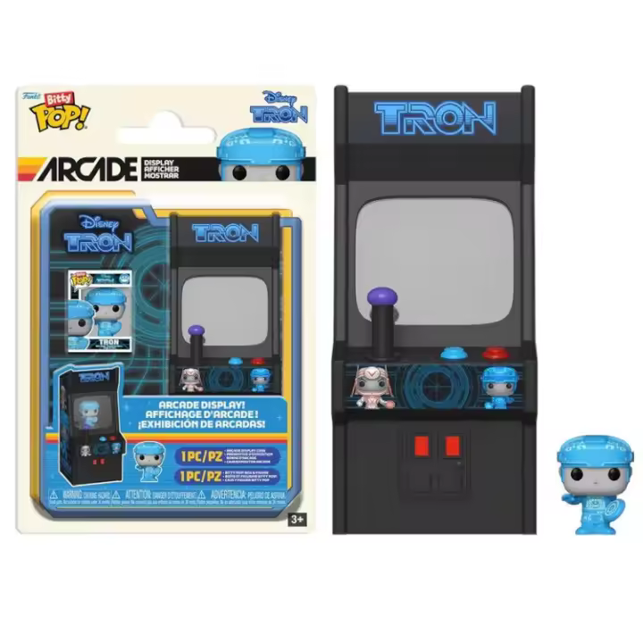Funko Bitty Pop Arcade Disney Tron Figura Coleccionable - 1