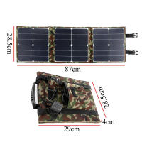 Estación De Energía Portátil Con Panel Solar Plegable De 800W Batería De Potencia Para Caravana Barco Camping Monocrystalline Silicon 18V - details 5