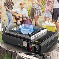 Estufa de gas al aire libre Horno de casete doméstico portátil a prueba de viento Cas olla caliente estufa de barbacoa salvaje - details 0