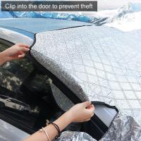 Cubierta De Parabrisas De Coche Magnética Impermeable Para Invierno Con Protección Contra La Nieve Y El Sol Cinco a Nueve Magnets - details 3