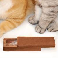 Caja De Almacenamiento Elegante Para Pelo De Barba Y Alergas De Gato En Madera De Nogal Con Cierre Magnético Organizador De Recuerdos Para Dueños De Mascotas Caja De Recuerdos - details 2