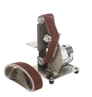 Máquina De Pulir Cinturón Eléctrica 110-240V Máquina De Pulido Y Molienda Con Cintas Abrasivas Para DIY Y Cortar Bordes - details 13