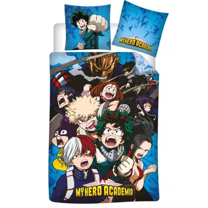 Funda nordica My Hero Academia cama 90 algodon. Funda nórdica con diseño exclusivo y tejido suave. Ideal para darle un toque especial a tu habitación. - 1