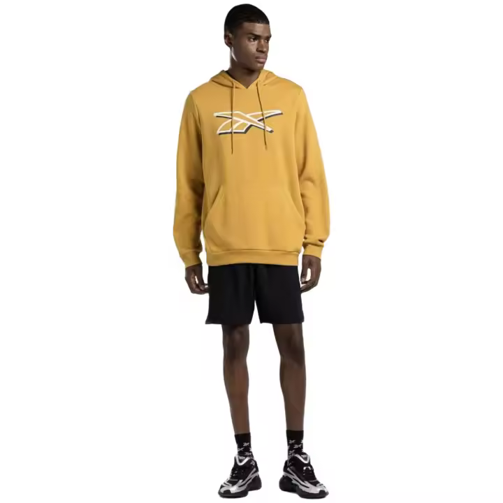 Sudadera Reebok Ri Fleece Gorro Mostaza Hoodie 100071362 - 1