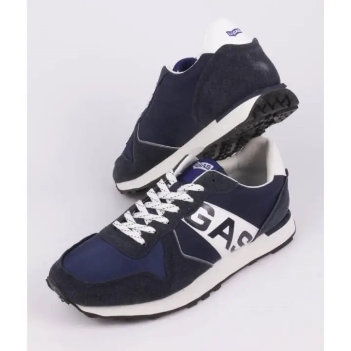 Zapatilla Sneaker GAS Parris Mix Deep/White - Estilo y Comodidad para Hombre GAM213217-3210 - 1