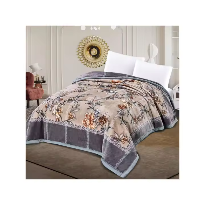 ARIAE SHOP-Manta de 4kg Grande Estampada 200x240cm, 100% Poliéster, Suave y Cálida, Ideal para Sofá, Cama, Invierno y Regalo de Navidad - 1