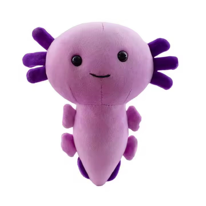 Peluche De Axolotl Suave Kawaii Almohada De Peluche Axolotl Juguete De Peluche Para Decoración De Hogar Regalos De Navidad Unisex - 1