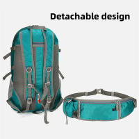 Mochila De Camping Plegable 40L Para Hombres Y Mujeres Bolso De Hombro Impermeable Ultraligera Deportiva Para Viajes Senderismo Trekking - details 4