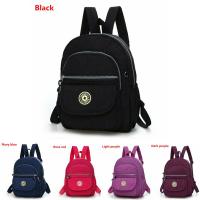 Mochila Mini De Nylon Para Mujer Bolso Pequeño De Hombro Viaje Bolsa De Deporte Capacidad 20-35 Litros Material Oxford - details 1